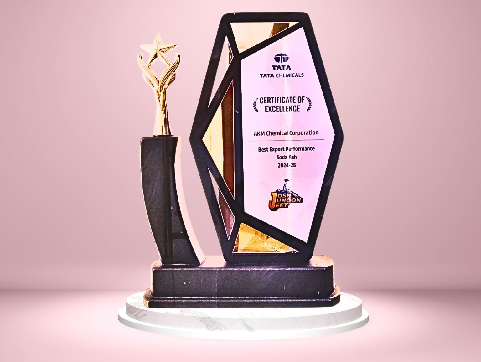 Award from Tata Chemical